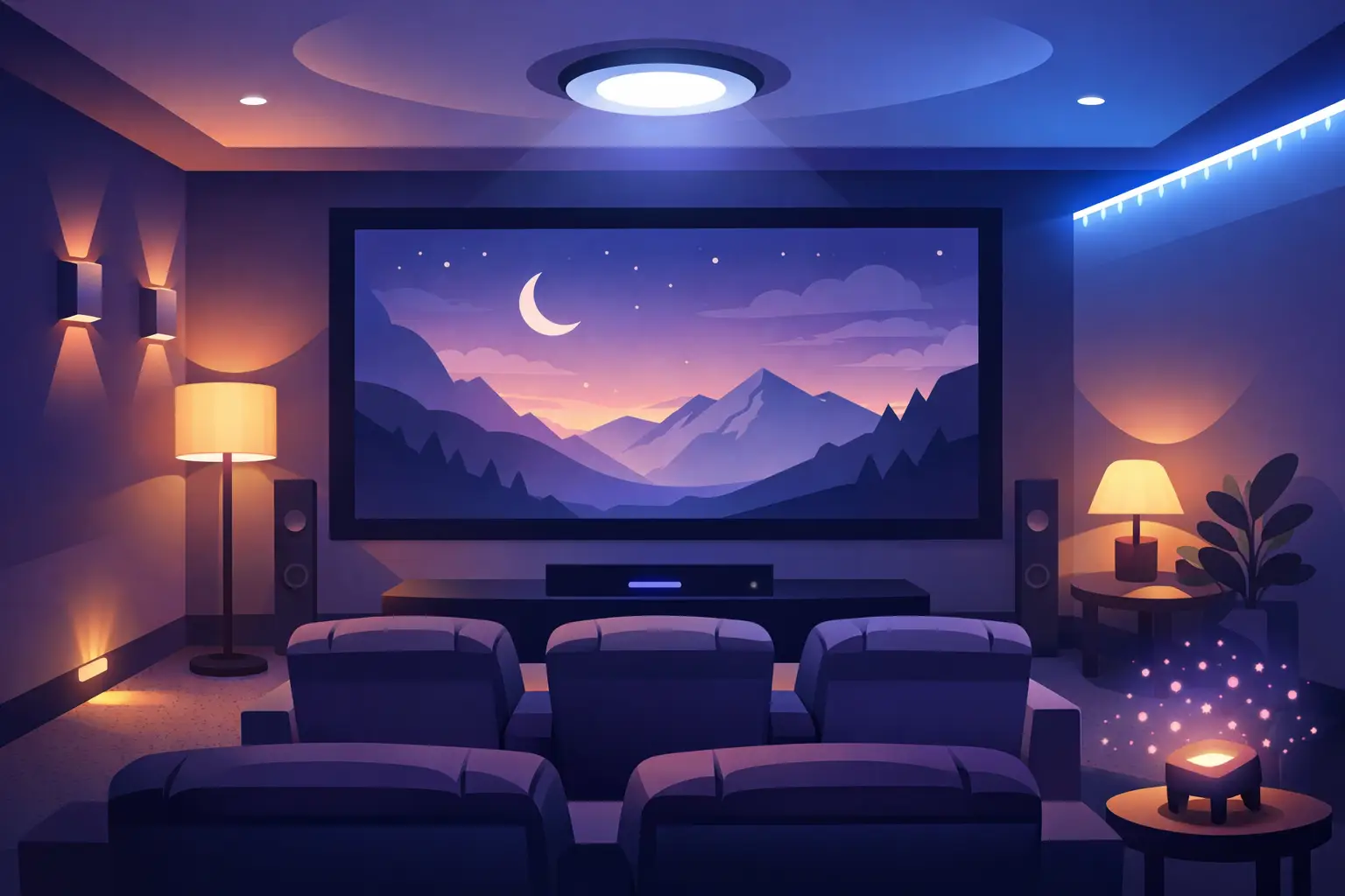 You are currently viewing 11 Home Theater Room Lighting Ideas