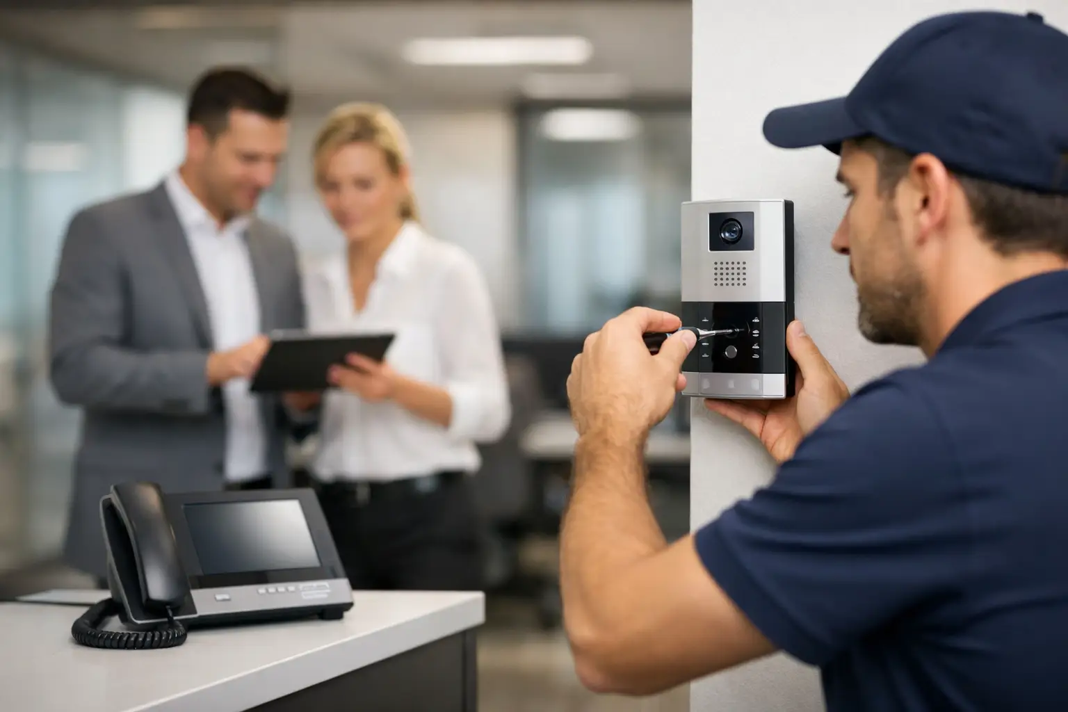 Read more about the article Business Intercom System Installation That Works