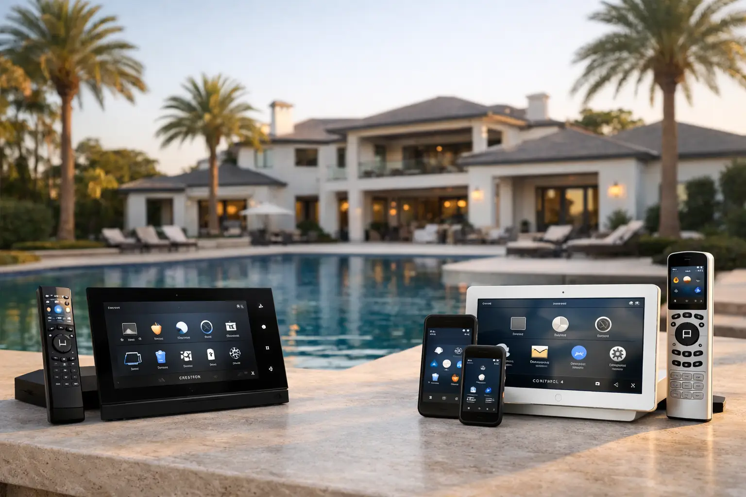 Read more about the article Crestron vs. Control4 for Large Boca Raton Estates