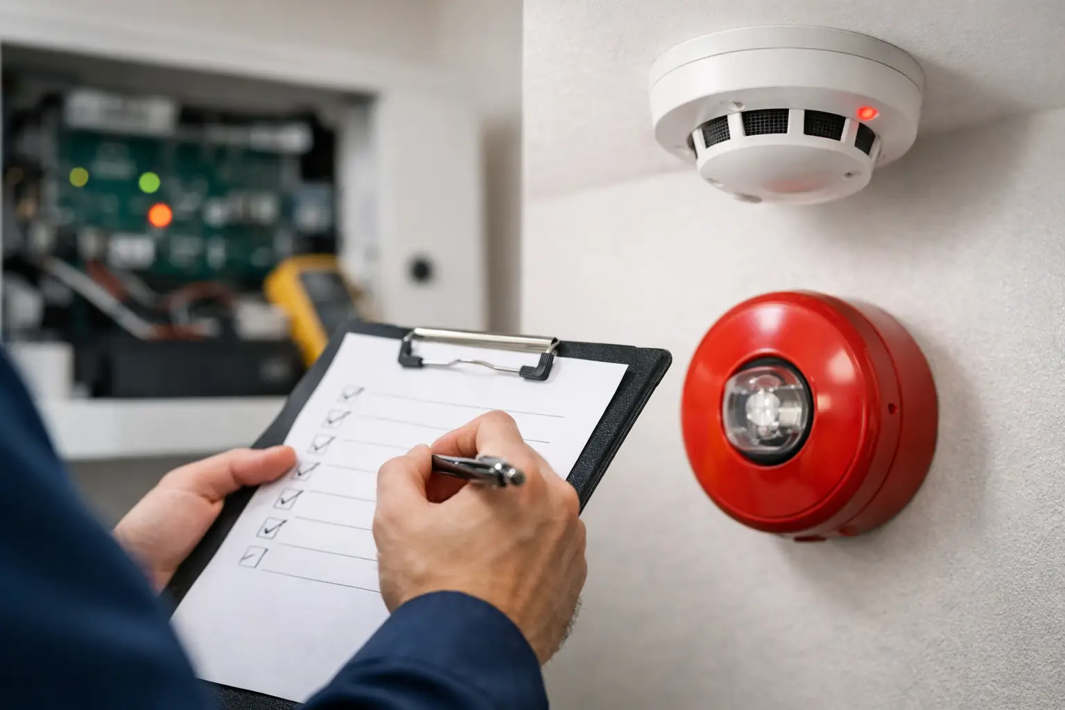 Read more about the article Fire Alarm Maintenance Checklist for Properties