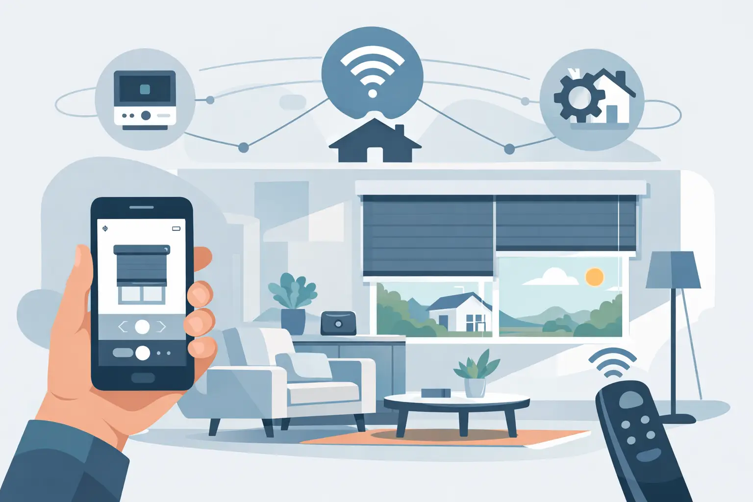 You are currently viewing Motorized Shades Home Automation Guide