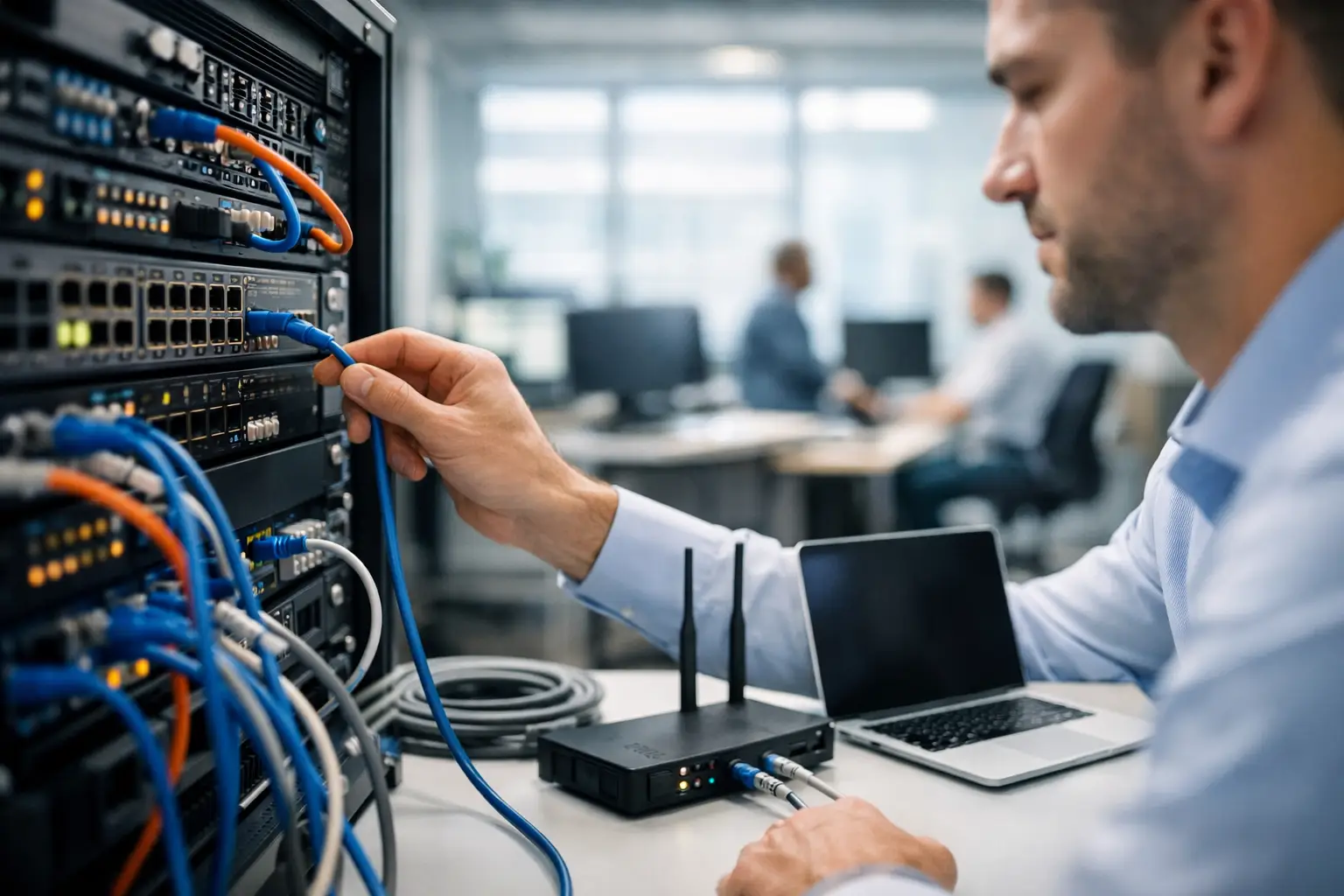 Read more about the article Office Network Infrastructure Setup That Performs