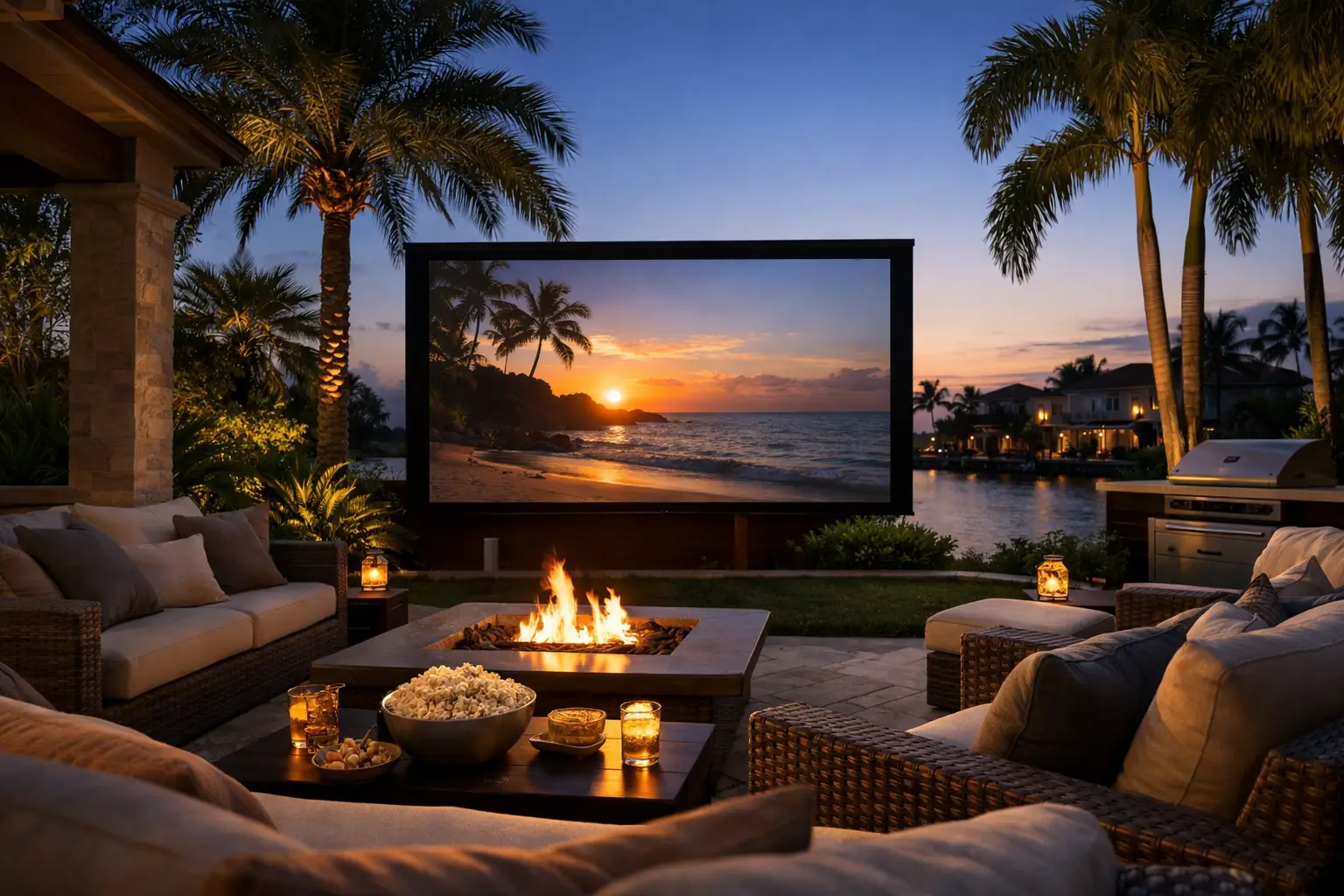 Read more about the article Outdoor Home Theater Boca Raton for Florida Living