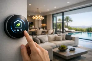 Read more about the article How Smart Thermostats Save Energy in Large Luxury Properties