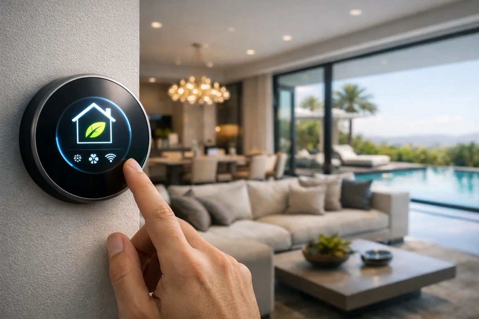 You are currently viewing How Smart Thermostats Save Energy in Large Luxury Properties