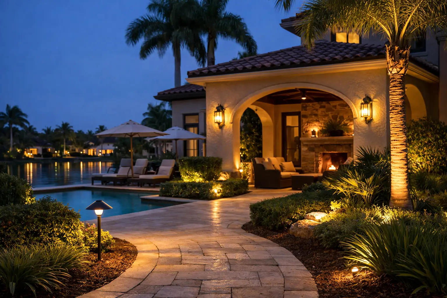 Read more about the article Outdoor Lighting Woodfield Country Club Homes