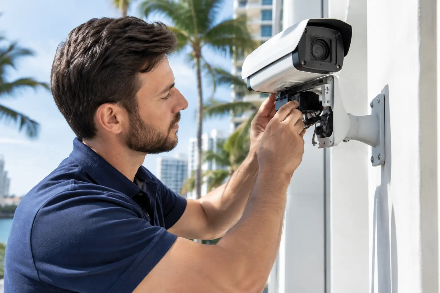 Read more about the article Commercial Camera Maintenance in Palm Beach County