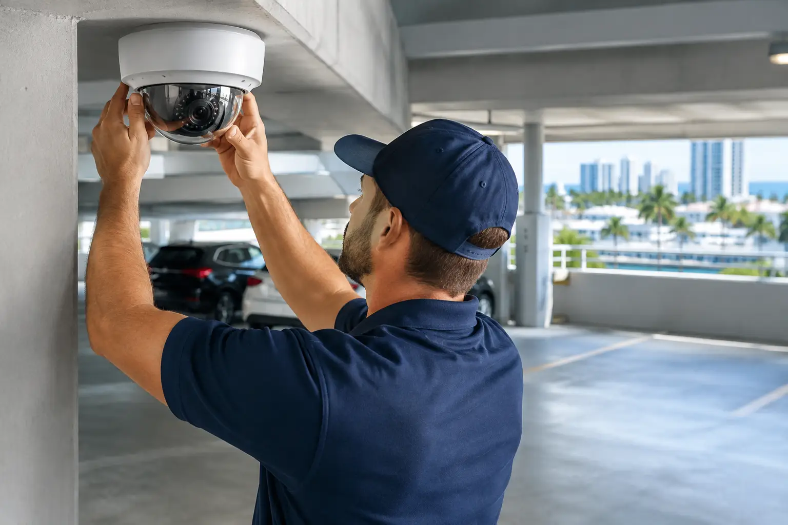Read more about the article HOA Parking Garage Camera Upgrade Fort Lauderdale