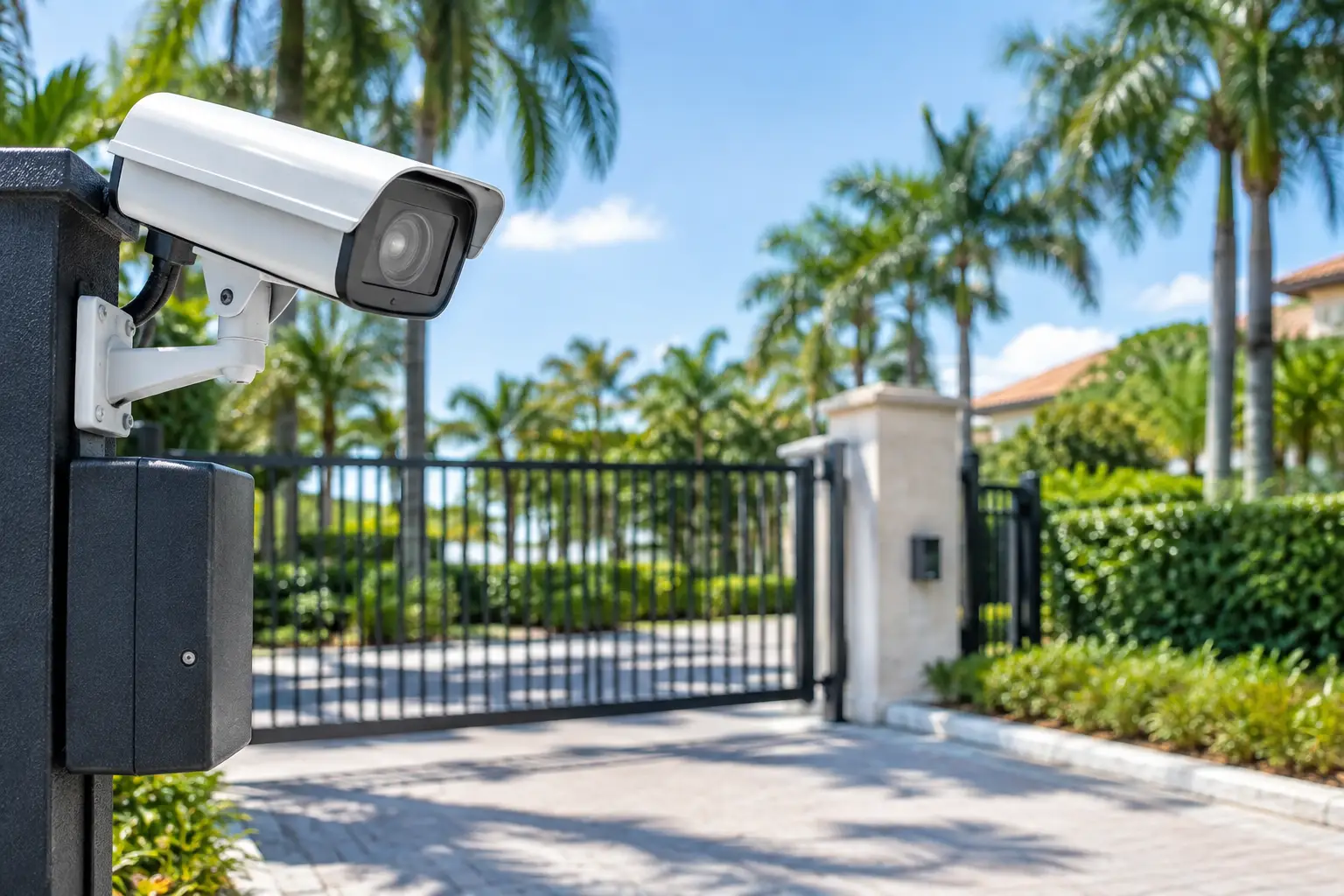 Read more about the article Palm Beach County License Plate Cameras for Gates