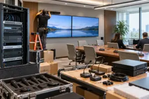 Read more about the article How to Phase a Commercial AV Upgrade Without Disrupting Operations