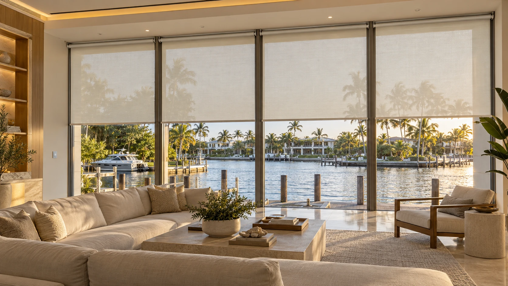 Read more about the article Fort Lauderdale Waterfront Estate: Lutron Lighting & Shade Upgrade