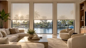 Read more about the article Lutron Motorized Shades in Boca Raton & Palm Beach
